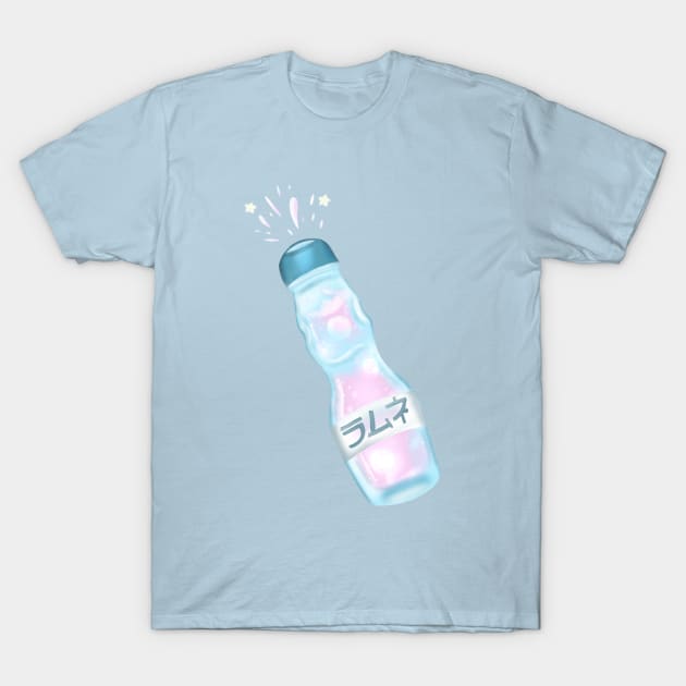 Ramune Soda T-Shirt by mahougoblin